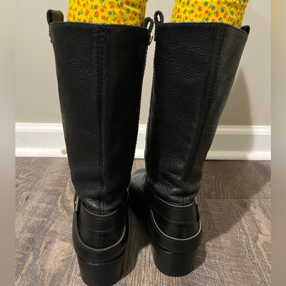 DVF Leather Moto Boots Diane Von Furstenberg - Picture 7 of 9